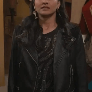 The Sex Lives Of College Girls Bela Leather Jacket