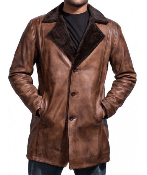 The Wolverine Logans Brown Leather Jacket