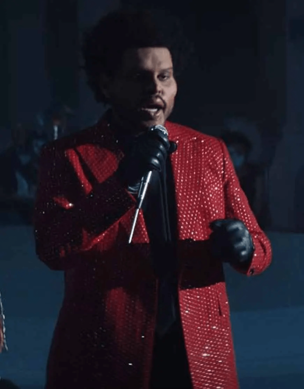 Thes Weeknd Save Your Tears Studded Coat