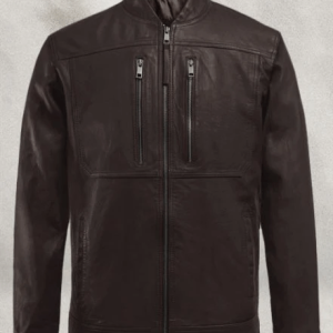 Thunder Storm Vintage Brown Moto Leather Jacket