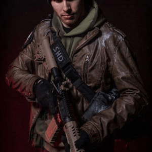 Tom Clancys The Division Brown Leather Jacket