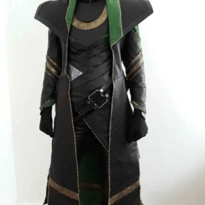 Tom Hiddleston Loki Leather Coat