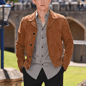 Tom Holland Classic Leather Jacket