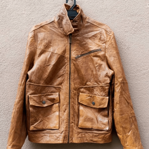Tommy Hilfiger Brown Leather Jacket