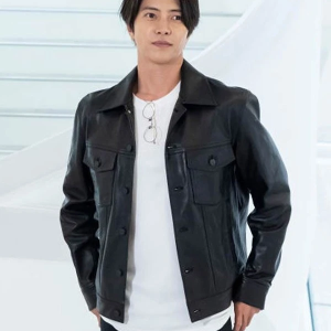 Tomohisa Yamashita Aka Aki Kobayashi Leather Jacket