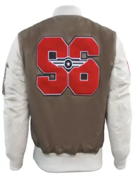 Top Gun Brown Varsity Jacket