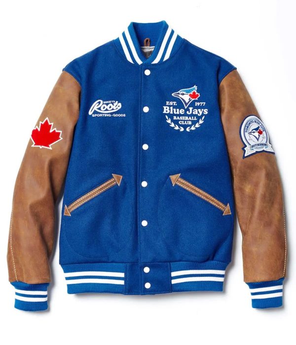 Toronto Blue Jays Royal Blue Varsity Jacket