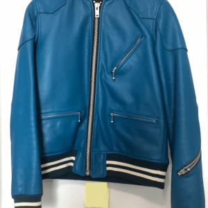 Undercover Blue Leather Jacket