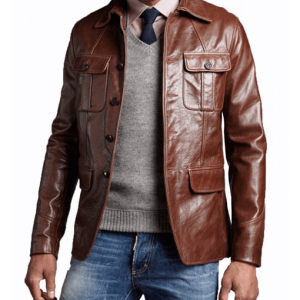 Van Damme The Last Mercenary Leather Jacket