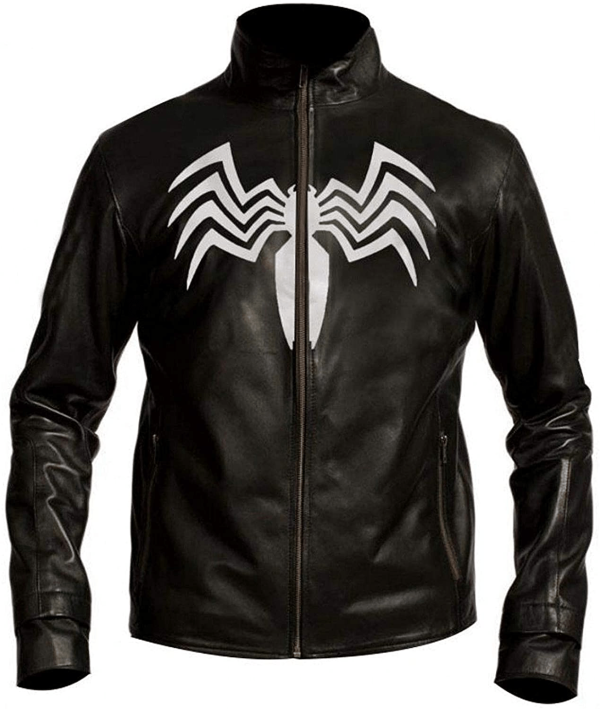 Venom Cafe Racer Leather Jacket