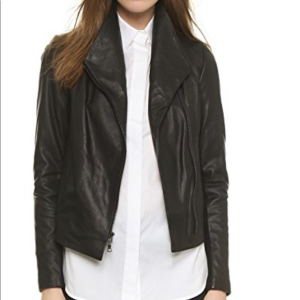 Vince Scuba Leather Jacket