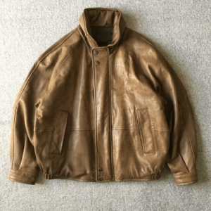 Vintage 90s Nautica Leather Jacket