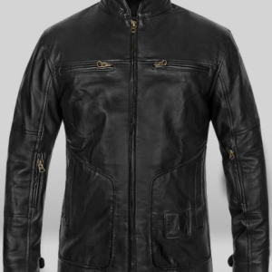 Vintage Biker Leather Jacket