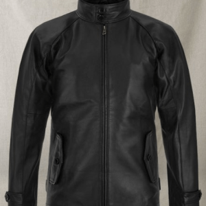 Vintage Classic Black Leather Jacket
