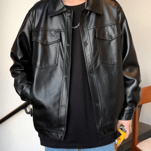 Vintage Styles Bomber Leather Jacket