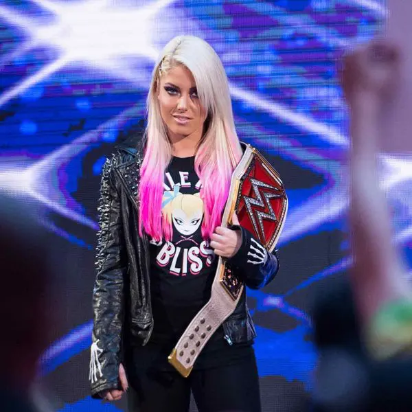 WWE Alexa Bliss Black Studded Leather Jacket