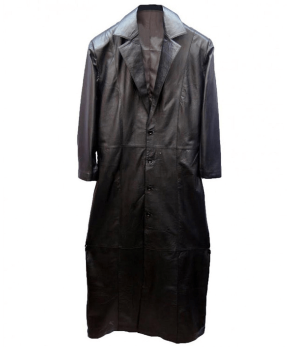 WWE Fighter Undertaker Trench Leather Coat