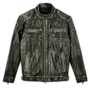 Williams Charcoals Mens Real Leathers Jacket