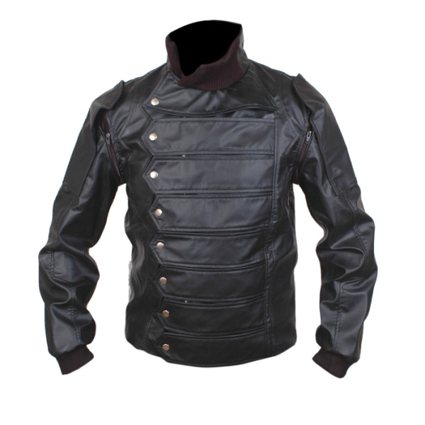 Winter Soldier Bucky Barnes Leather Jacket