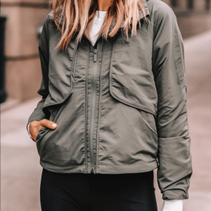 Women's Lululemon Always Effortless Leather Jacket