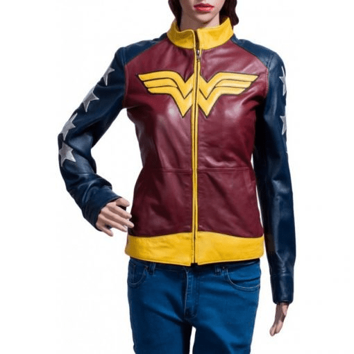 Wonder Woman Princess Diana Leather Jacket