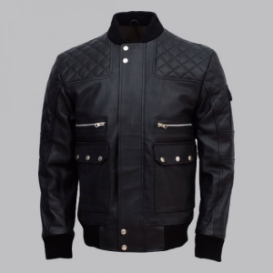 Work Wear Classic Leather Jacket