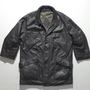 YSL Yves Saint Laurent Parka Leather Jacket