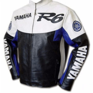 Yamaha R6 Racing Biker Leather Jacket