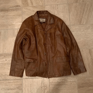 mjulian brown motorcycle leather jacket