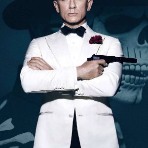 2 Piece James Bond Spectre Ivory Tuxedo