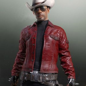 Playerunknown’s Battlegrounds Red Leather Jacket