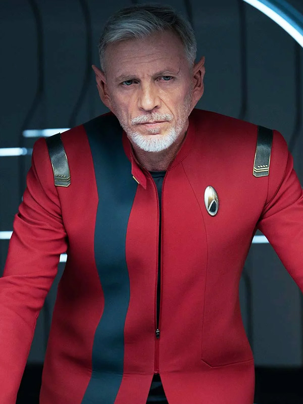 Star Trek Discovery S05 Rayner Red Costume Jacket