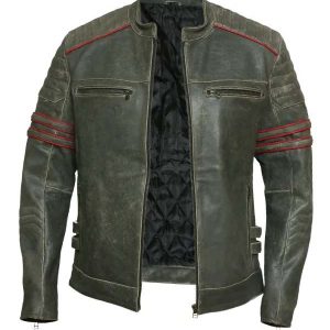 Ultimate Vintage Leather Motorcycle Jacket