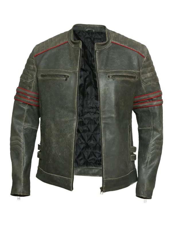 Ultimate Vintage Leather Motorcycle Jacket